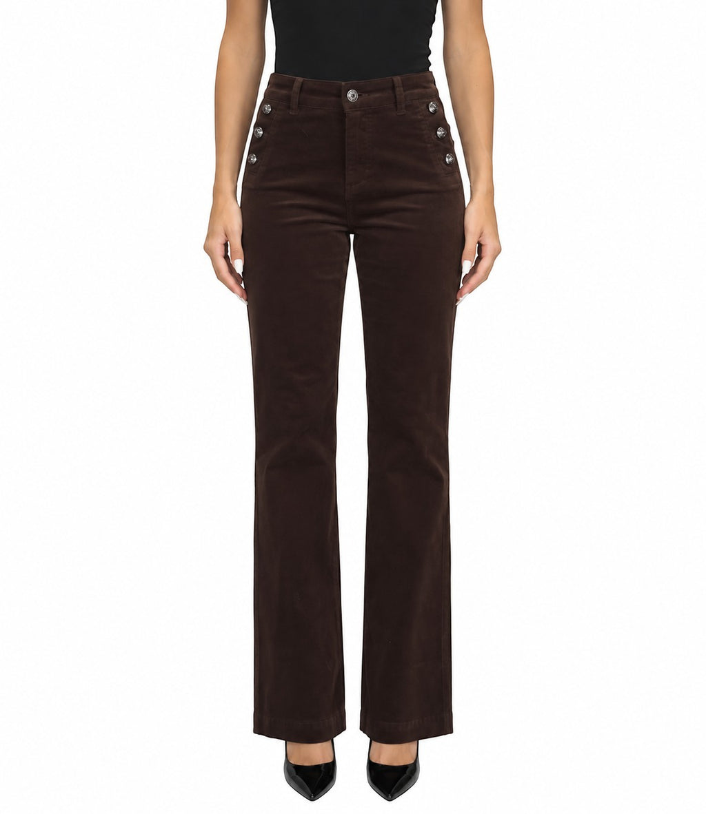 Liu Jo Pantalone Donna B.UP FLARE BUTTON H.W. UF6093T702A 91106