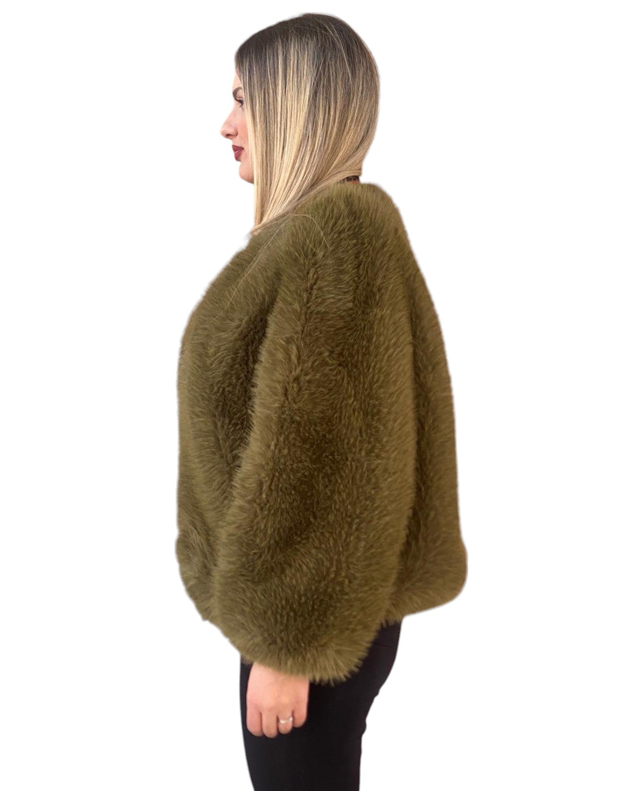 Yes London Women's ECO FUR COAT ECO/023