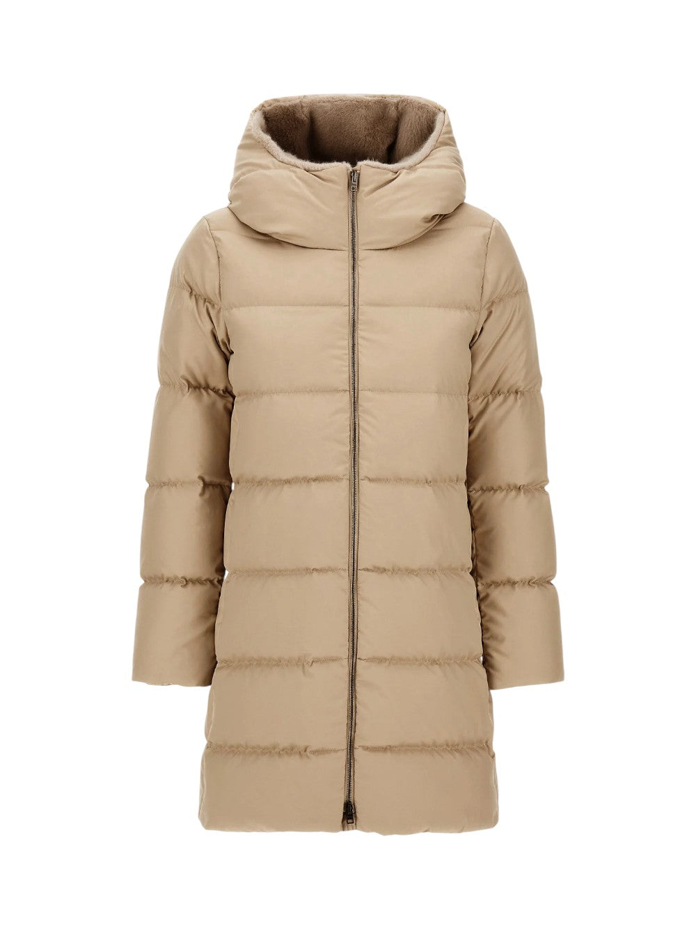 Herno GIUBBINO Donna A-SHAPE IN ARENDELLE E FAUX FUR PI001948D12414Z