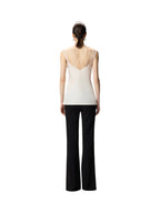 Pinko Top Donna LYDIA TOP TWILL CON PIZZO 106623A385P97