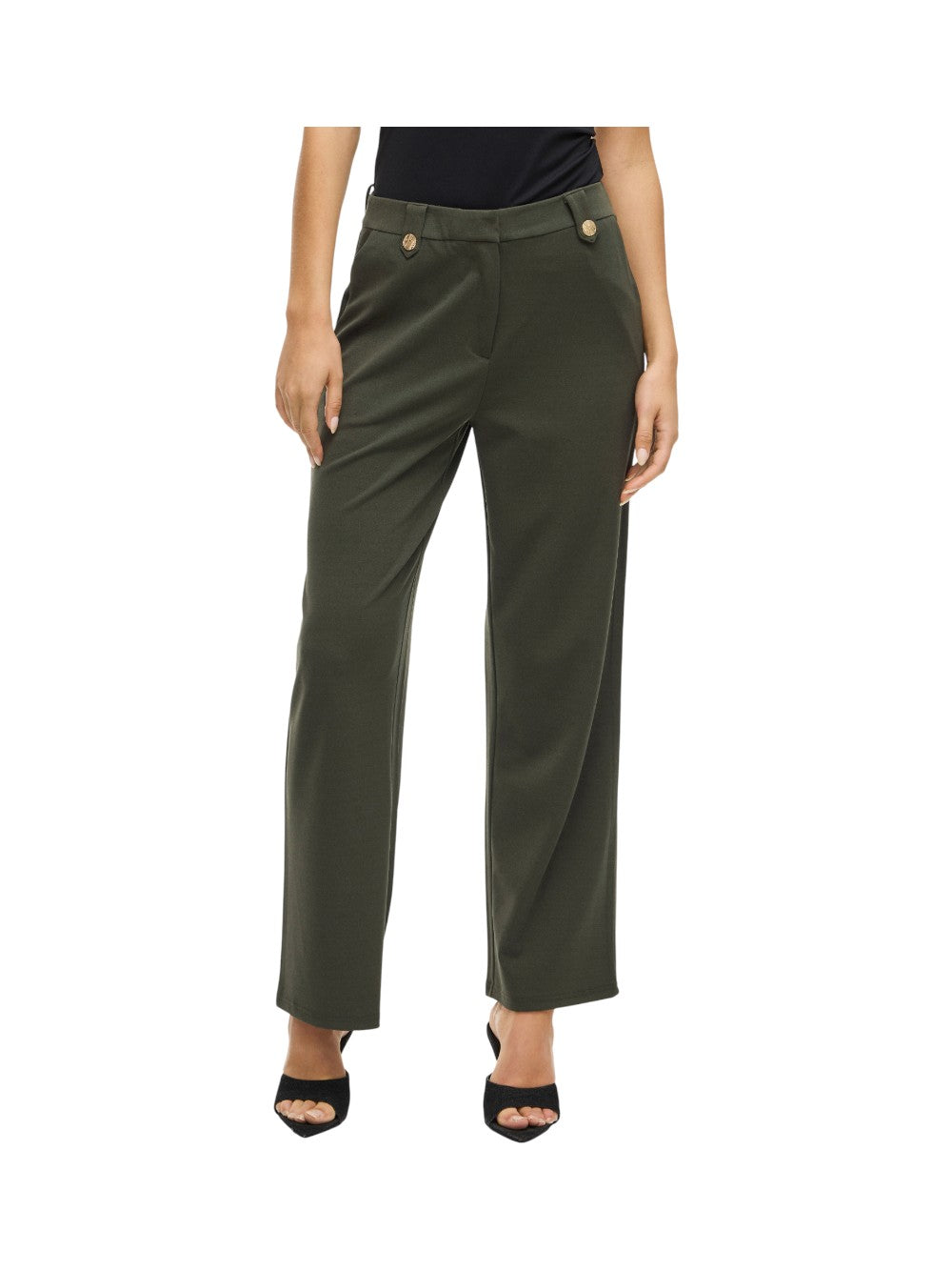 VILA Giacca Donna VICLUA HW WIDE BUTTON PANTS- NOOS 14105140