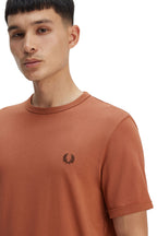 Fred Perry T-SHIRT Uomo Ringer M3519