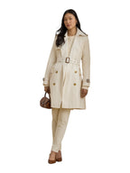 Lauren Ralph Lauren Trench Donna DB BLT RN38"-LINED-COAT 297967122005