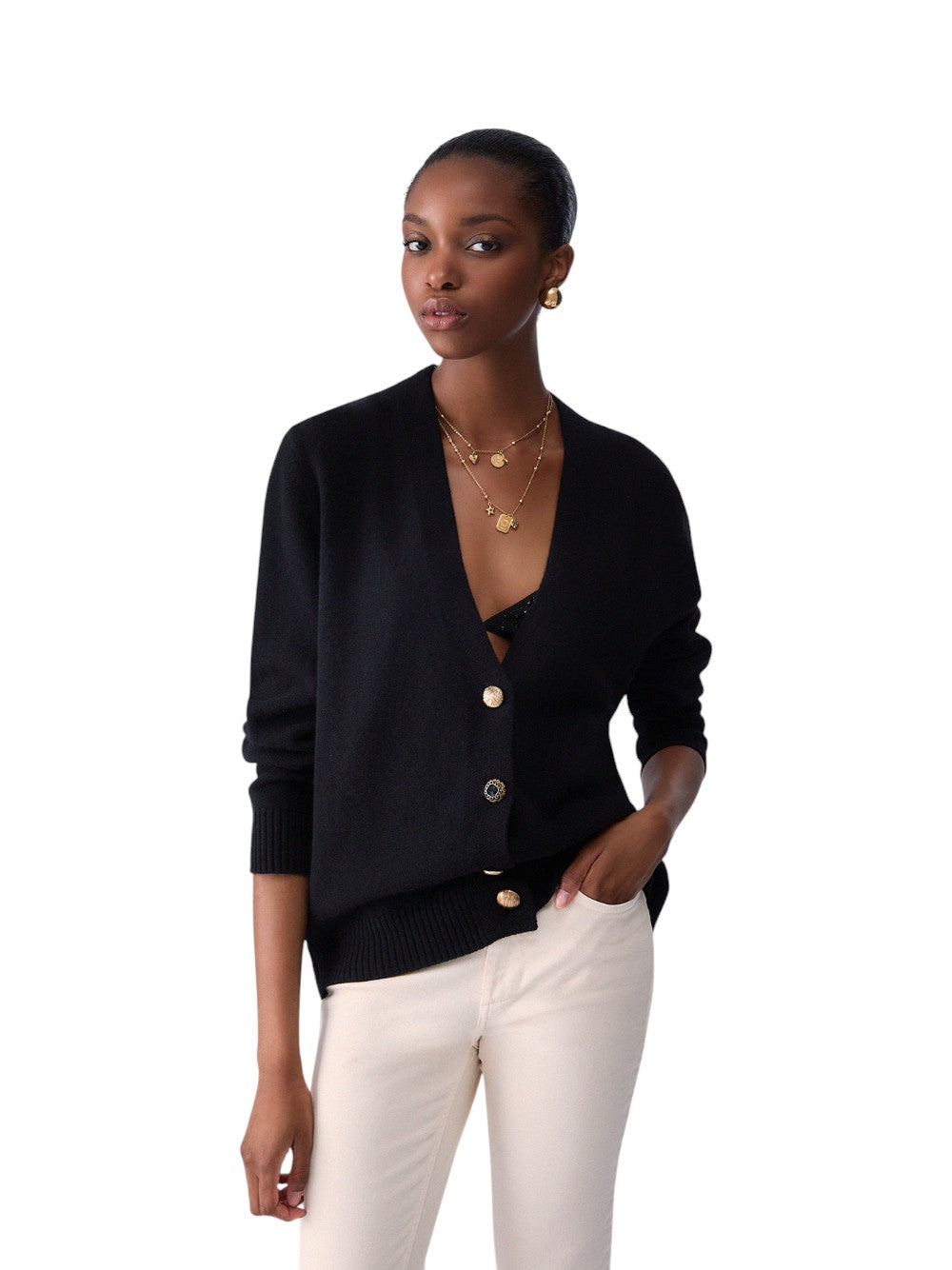 Liu Jo Cardigan Donna ECS MAGLIA APERTA M/L FODERATA WF6417MS009 L9456