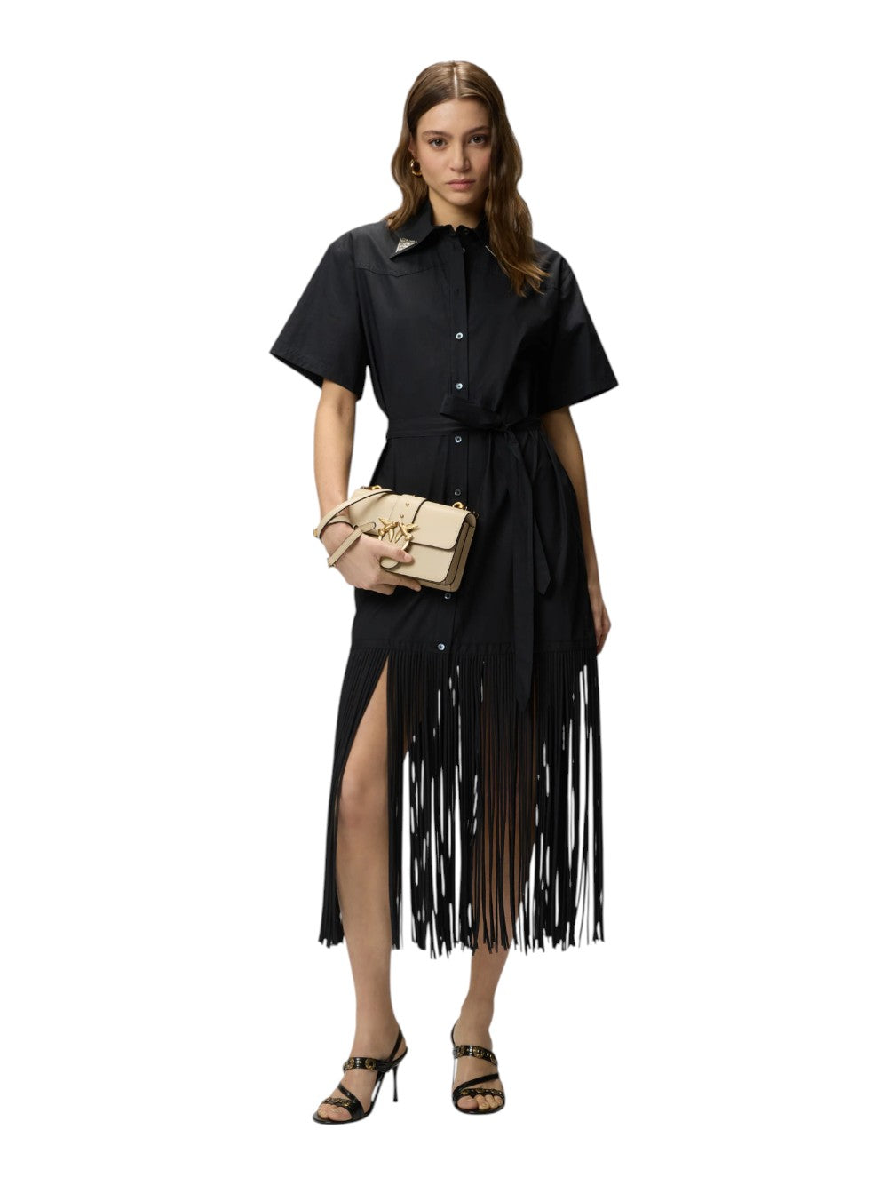 Pinko Abito Donna AVIGLIANO ABITO POPELINE 106827A2LDZ99