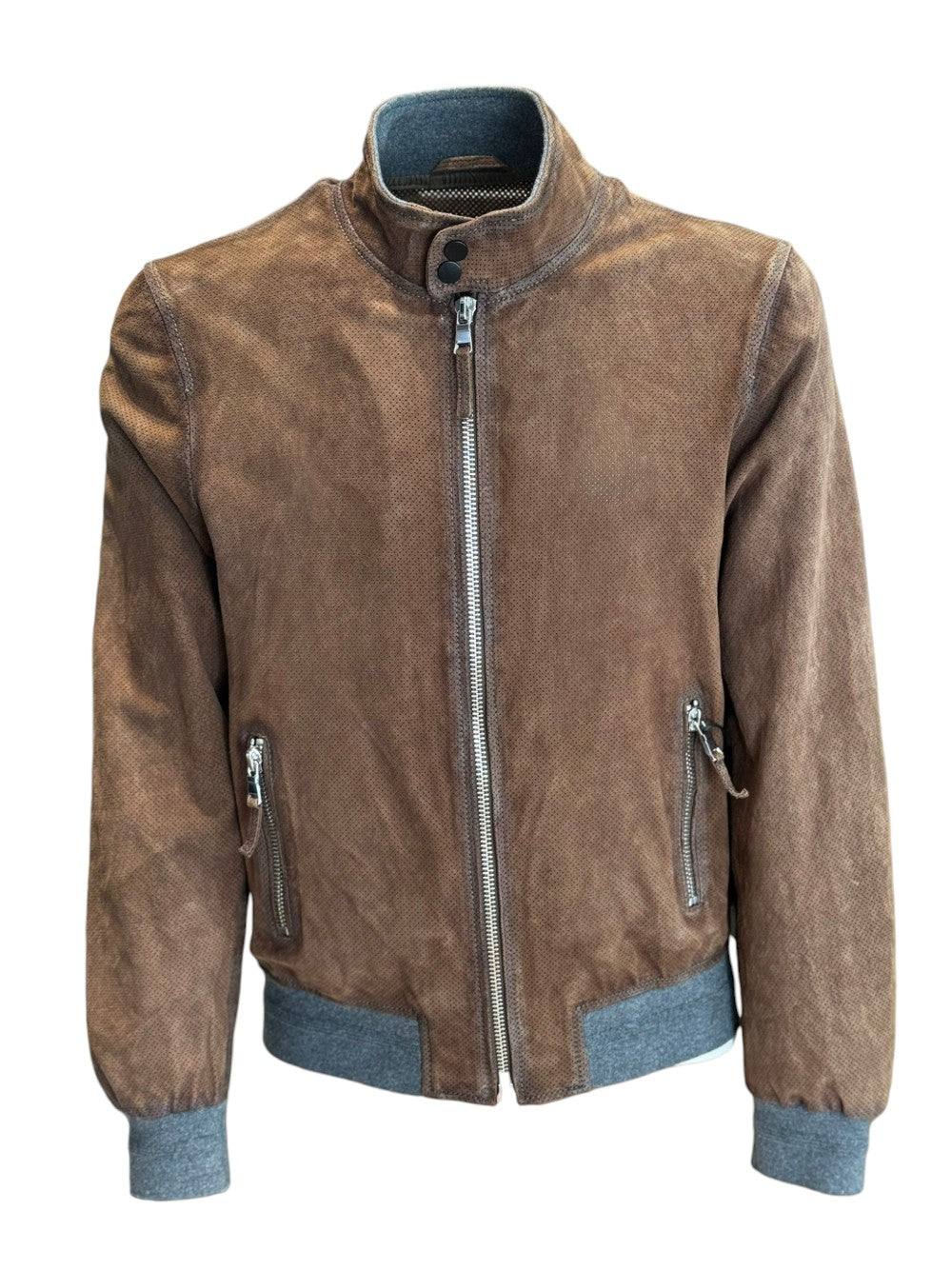 LEATHER AUTHORITY Men's DEWP BURS JACKET