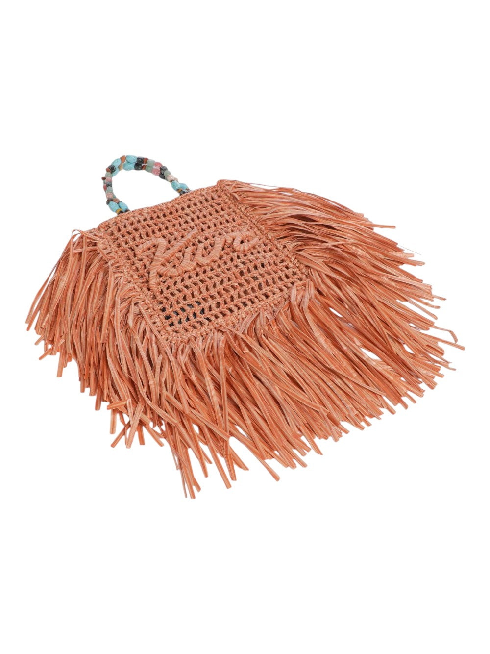 Kurt Geiger Borsa Donna Kurt Mini Tote Fringe-Orange-Others 5568891999 91