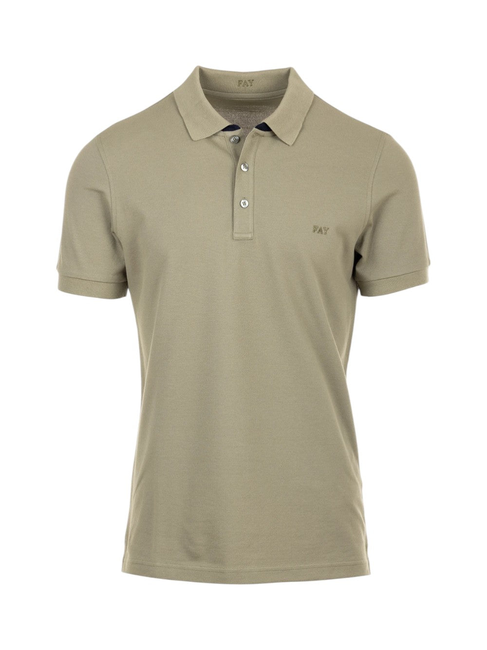 Fay Polo Uomo DB COLLAR PIQUET STR. BICOLOR NPMB252135STDWV618