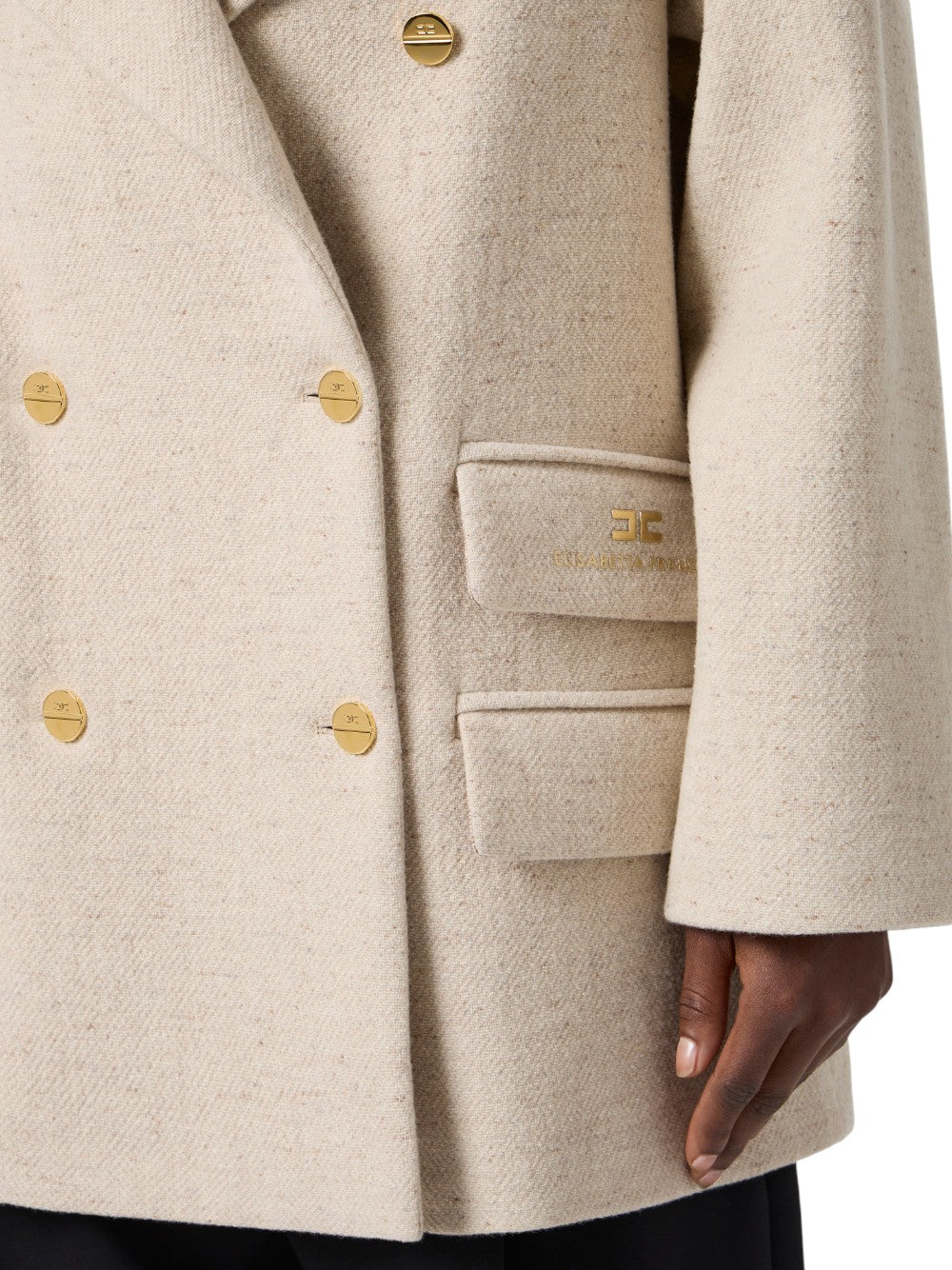 Elisabetta Franchi Cappotto Donna  CP01156E2DZ9