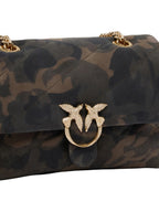 Pinko Borsa Donna LOVE PUFF MINI CL SUEDE PRINT 100039A3LR ST3Y