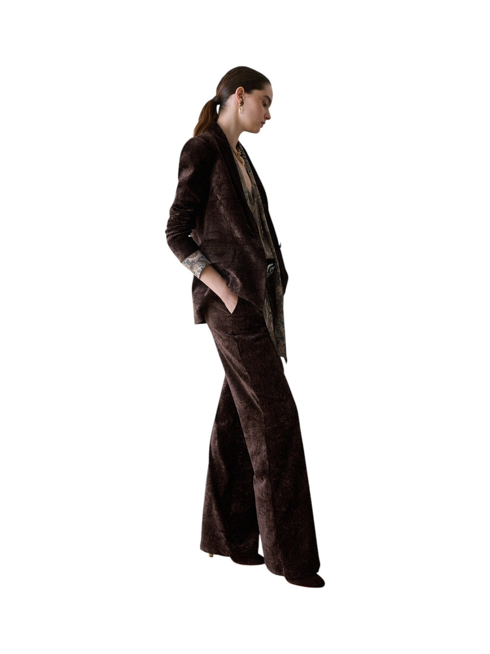 Liu Jo Pantalone Donna PANT. STRAIGHT VELLUTO WF6306T737A 91106