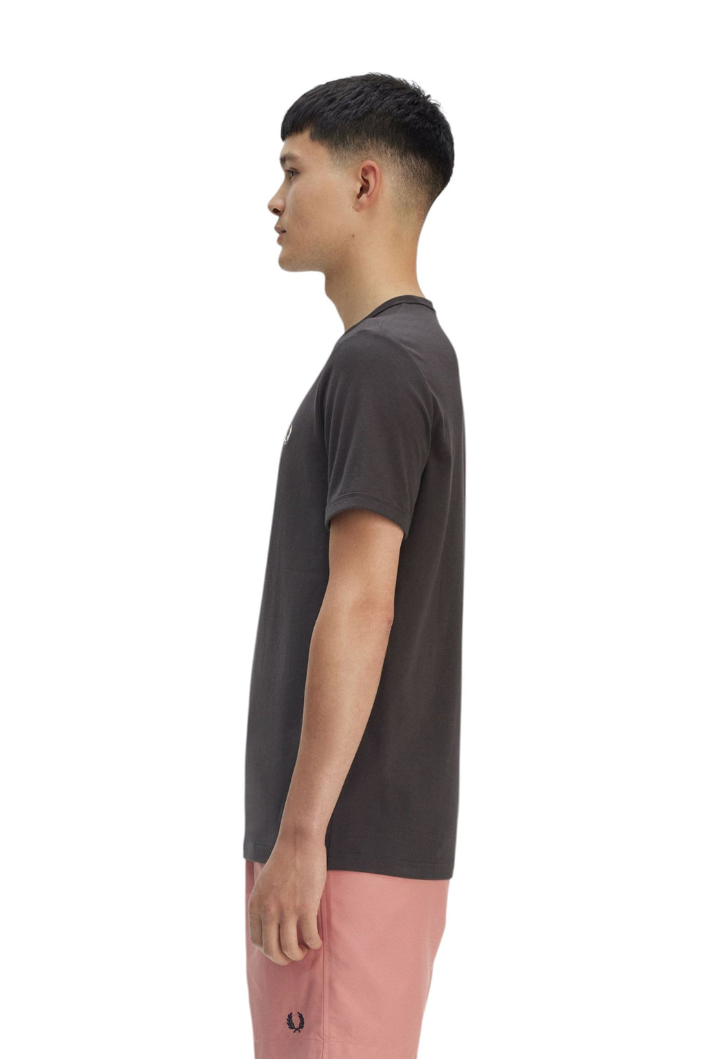 Fred Perry T-SHIRT Uomo Ringer M3519