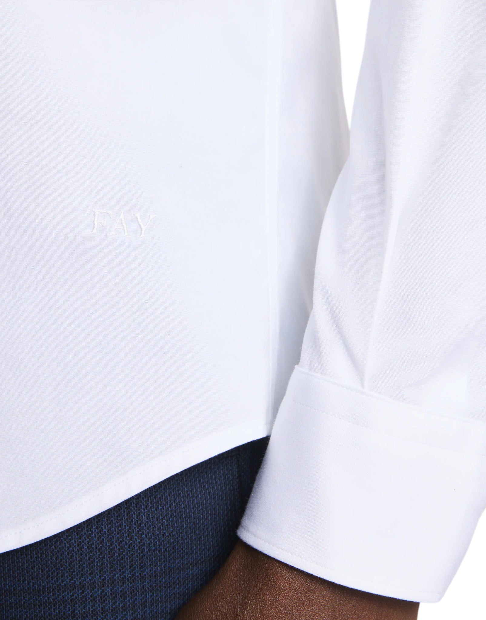 Fay Camicia Uomo COLLO FRANCESE STRETCH NCMA152259SORMB001