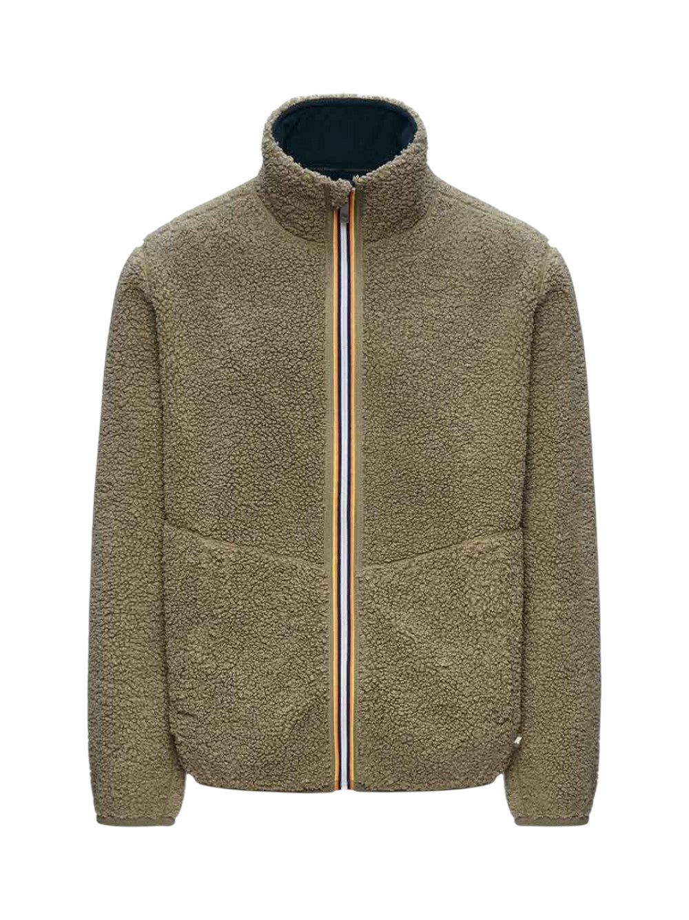 K-Way GIUBBINO Uomo PASCAL SHERPA POLAR DOUBLE K3132PW D07