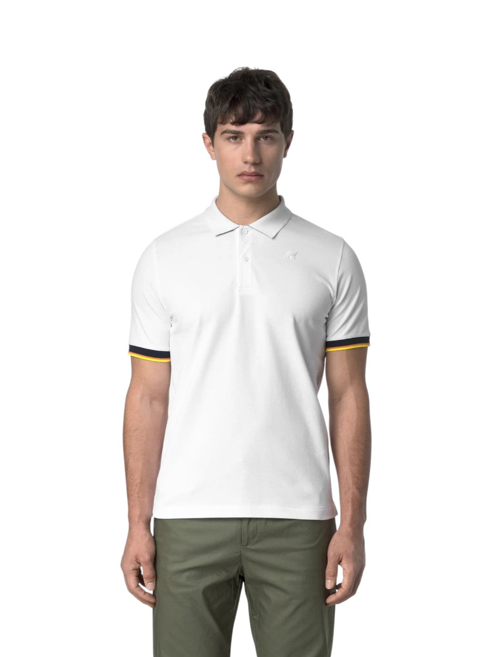 K-Way Polo Uomo VINCENT PIQUE K1125BW 001