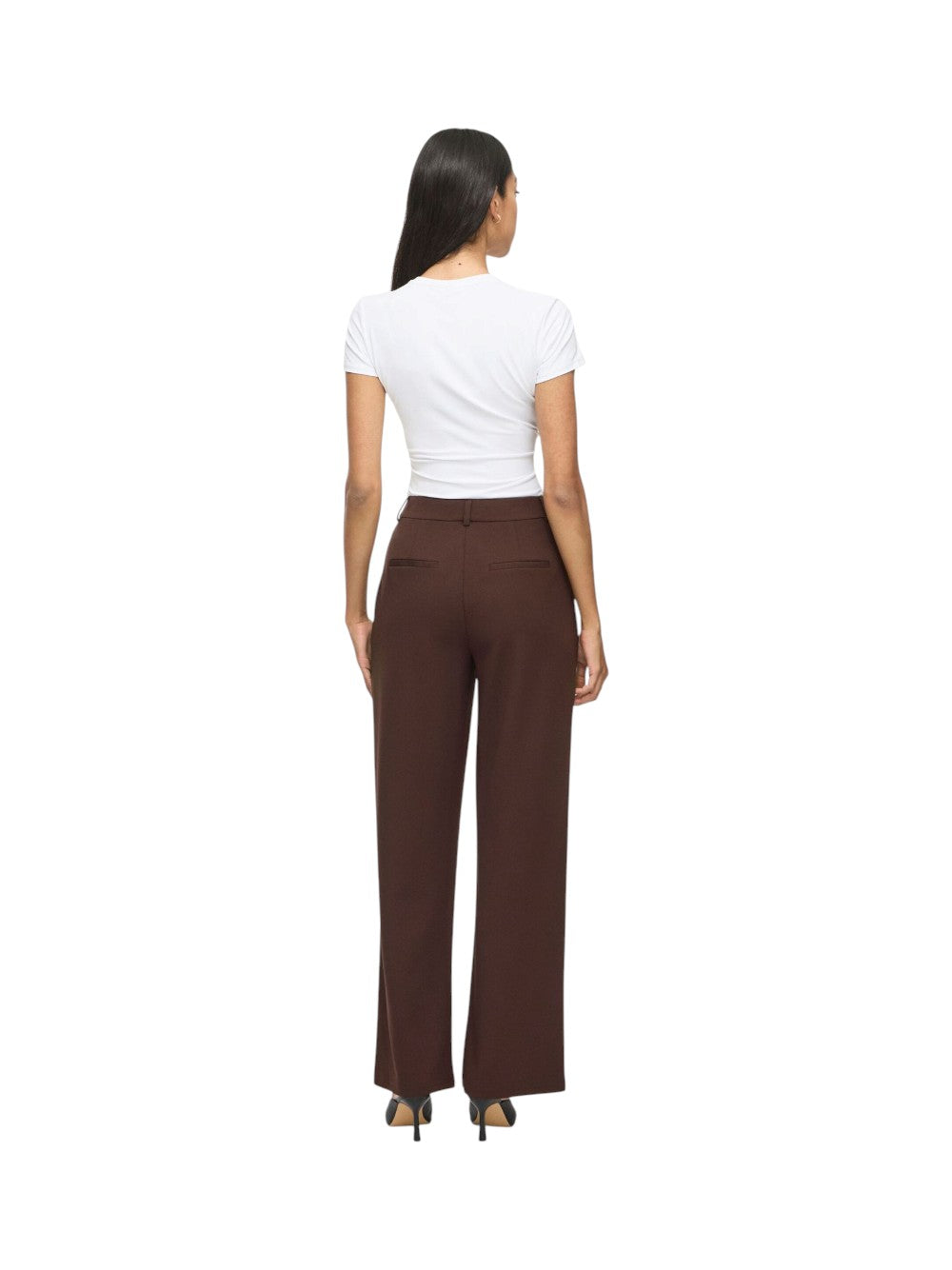 VILA Pantalone Donna VICLUA 14105140 19-0915 TCX