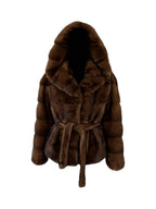 Yes London Women's Fur Coat LC/2069