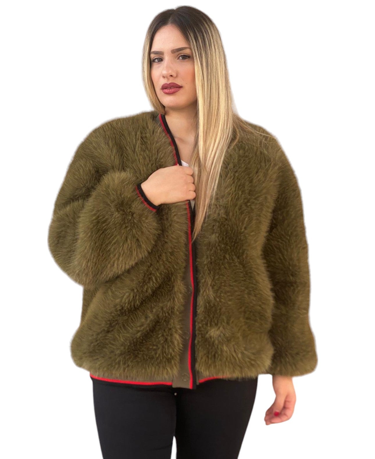 Yes London Women's ECO FUR COAT ECO/023