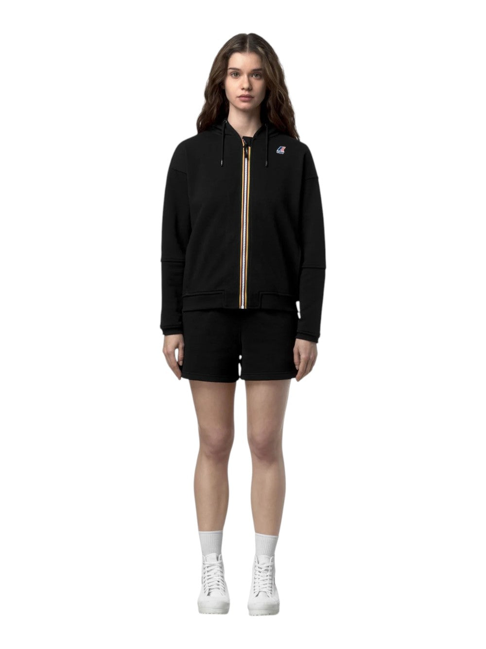 K-Way Felpa Donna LARA POLY COTTON K4146GW USY