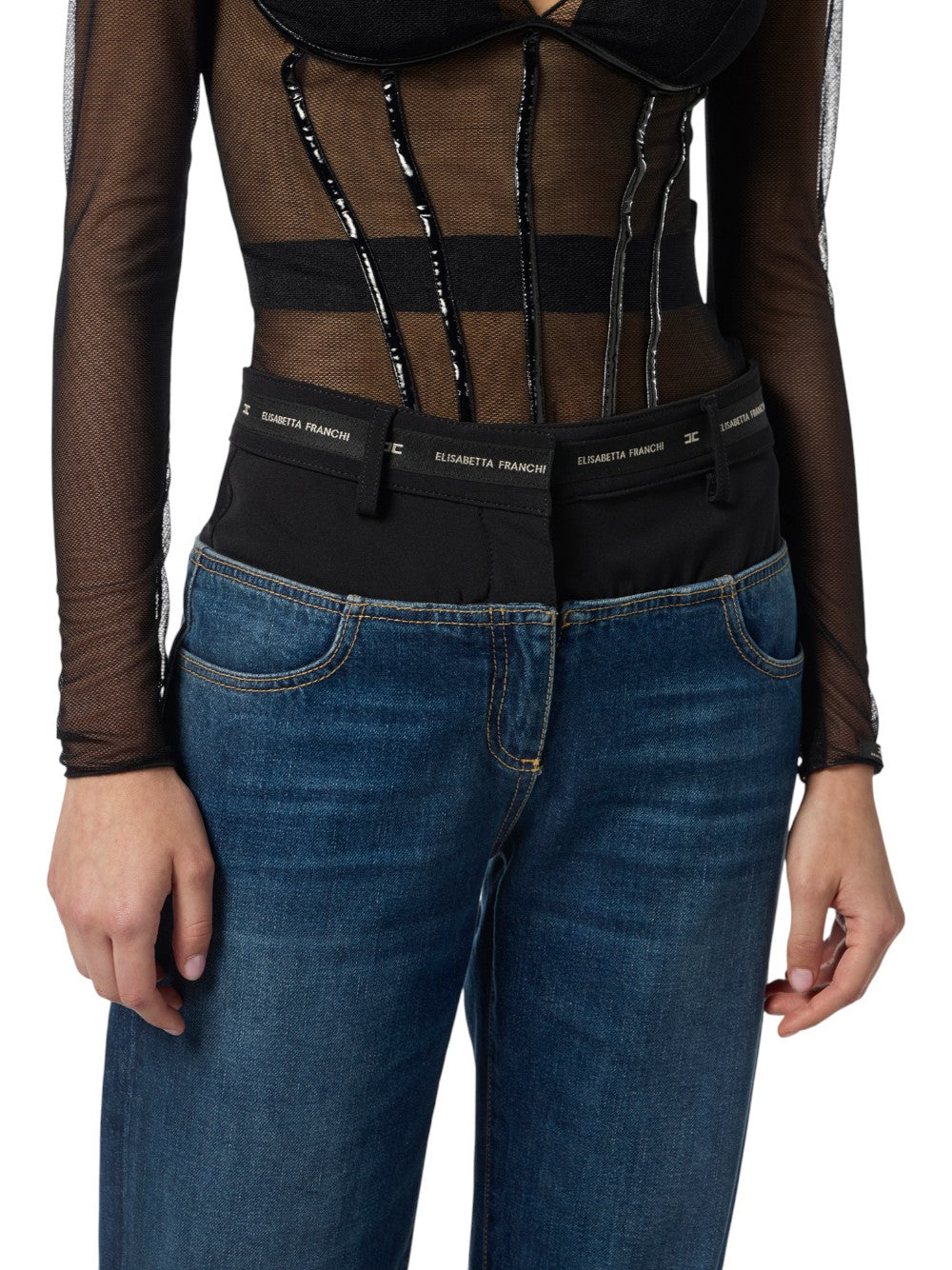 Elisabetta Franchi Jeans Donna  PJ10N56E2EI1