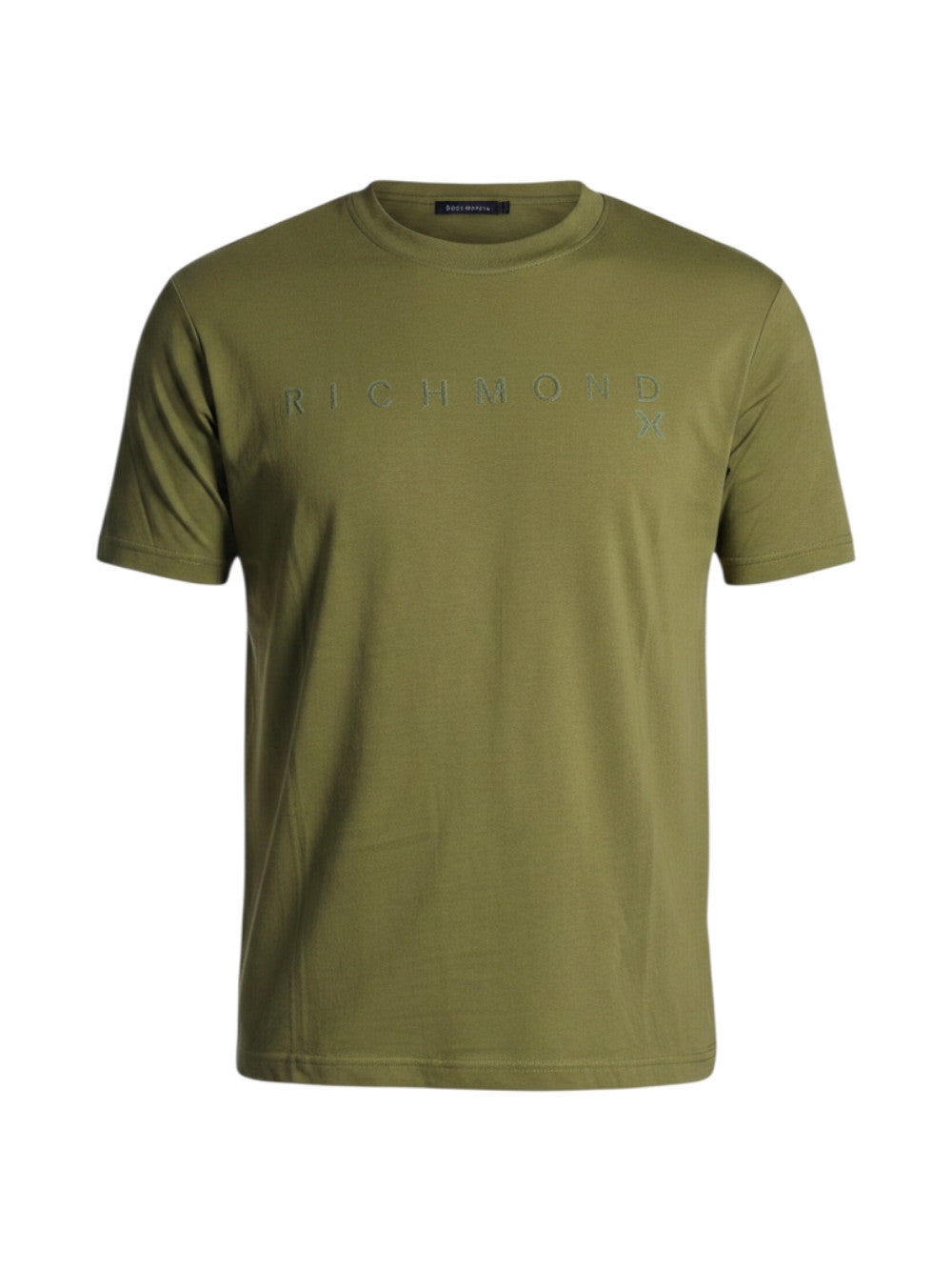 John Richmond T-SHIRT Uomo SILKOM UMP26018TS GREEN MAYFLY