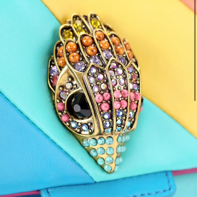 Kurt Geiger borsa Donna LEATHER KENSINGTON L