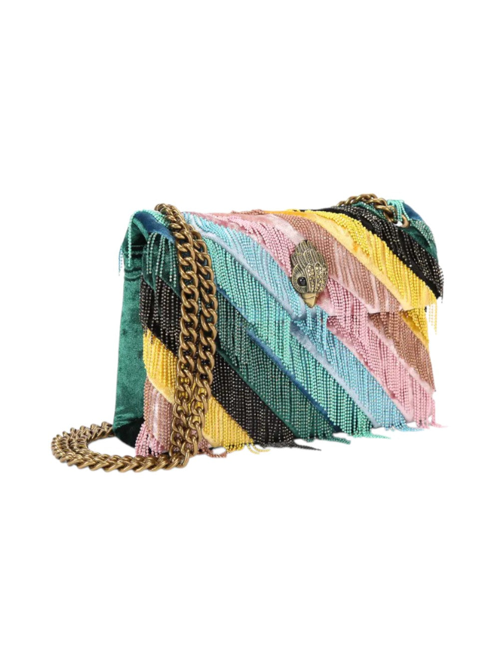 Kurt Geiger Borsa Donna MINI KENSINGTON FRINGES MINI KENSINGTON FRINGES