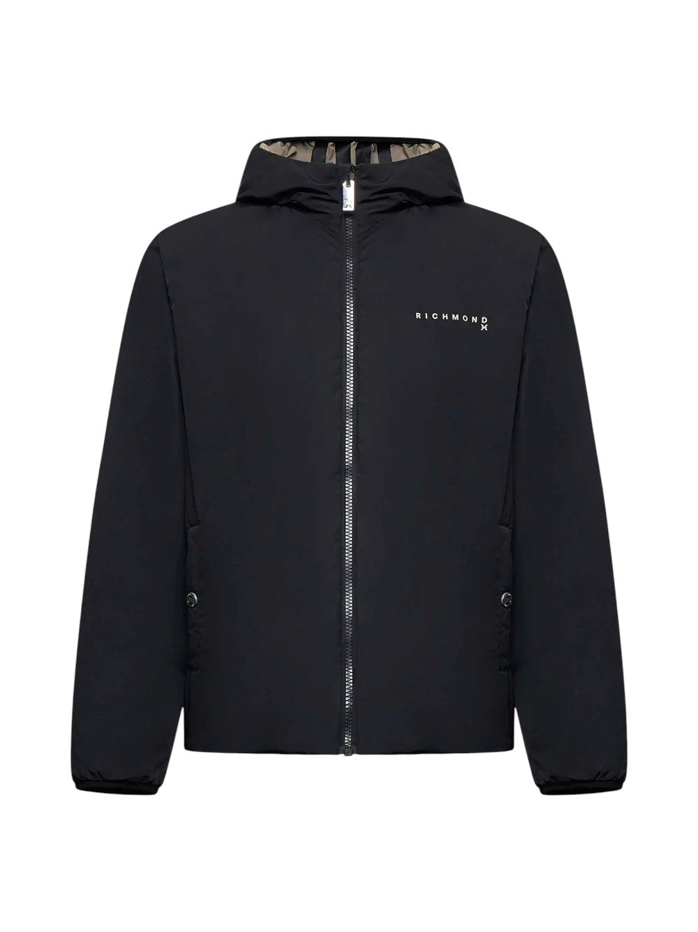 John Richmond GIUBBINO Uomo SAMARI REVERSIBLE UMA25044GB IRISH CREAM