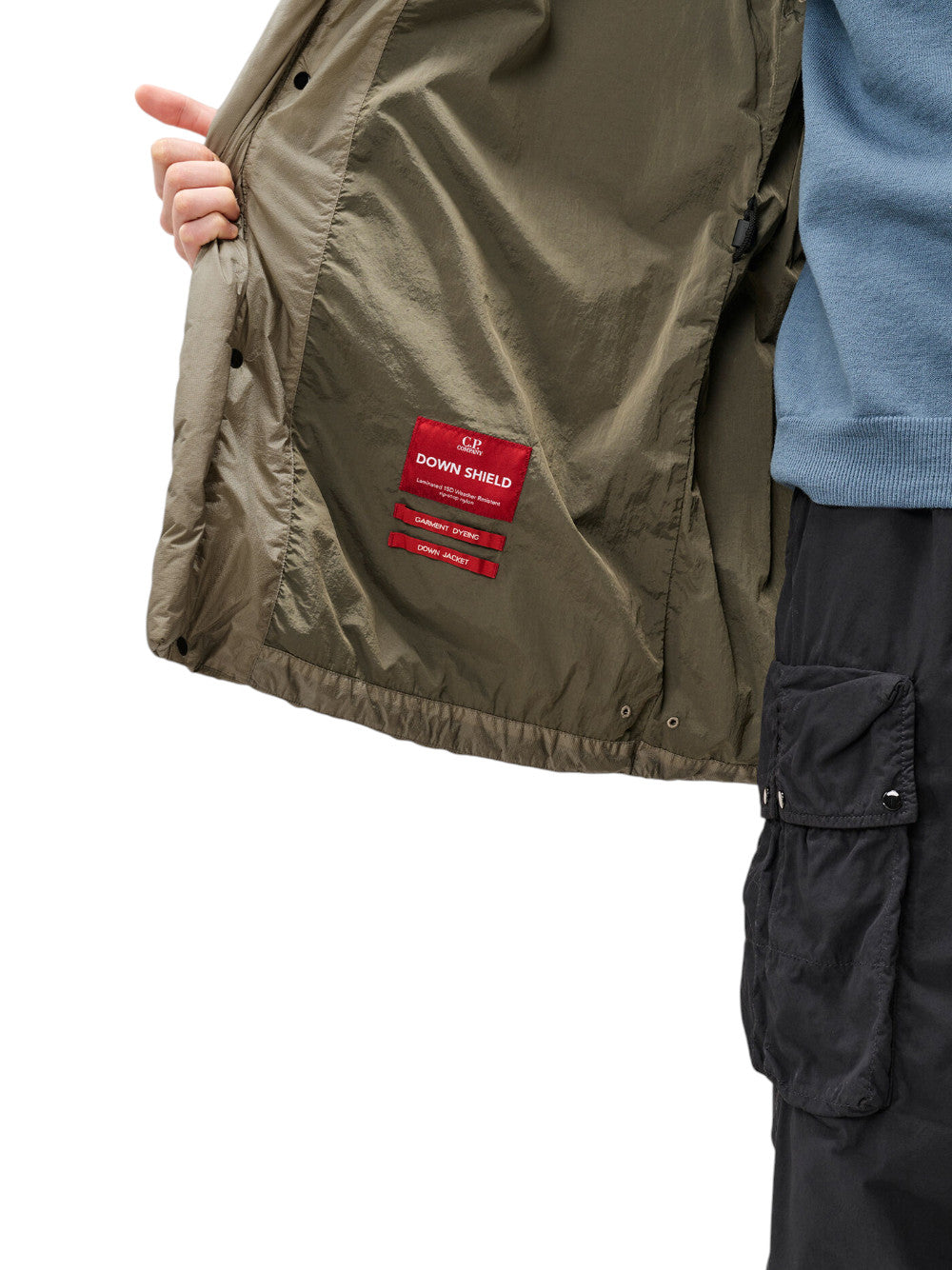 C.p. Company GIUBBINO Uomo Shield Lens Hooded 21CMOW217A110655G 356