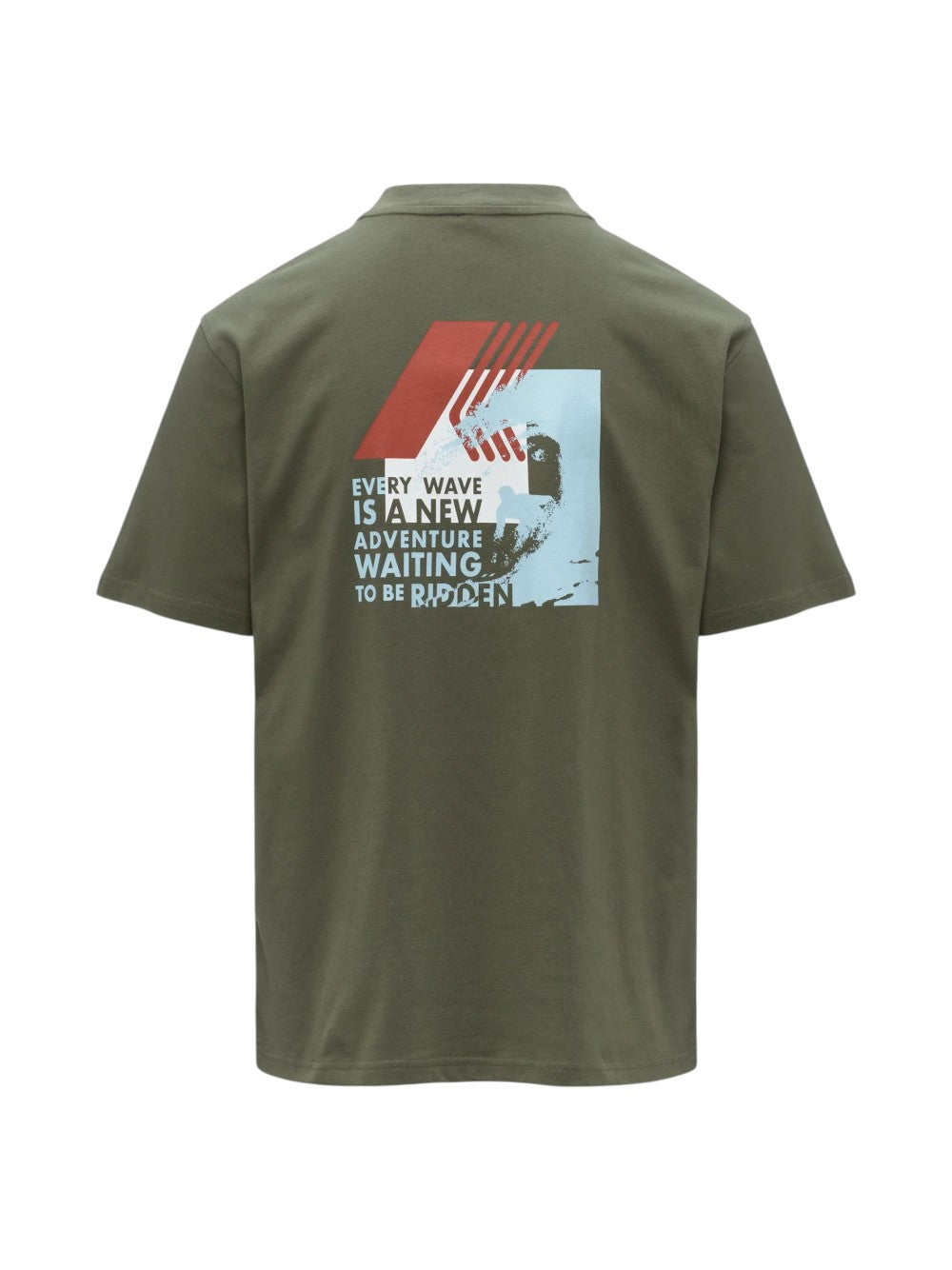 K-Way T-SHIRT Uomo SOLO JERSEY WAVE K71356W V15