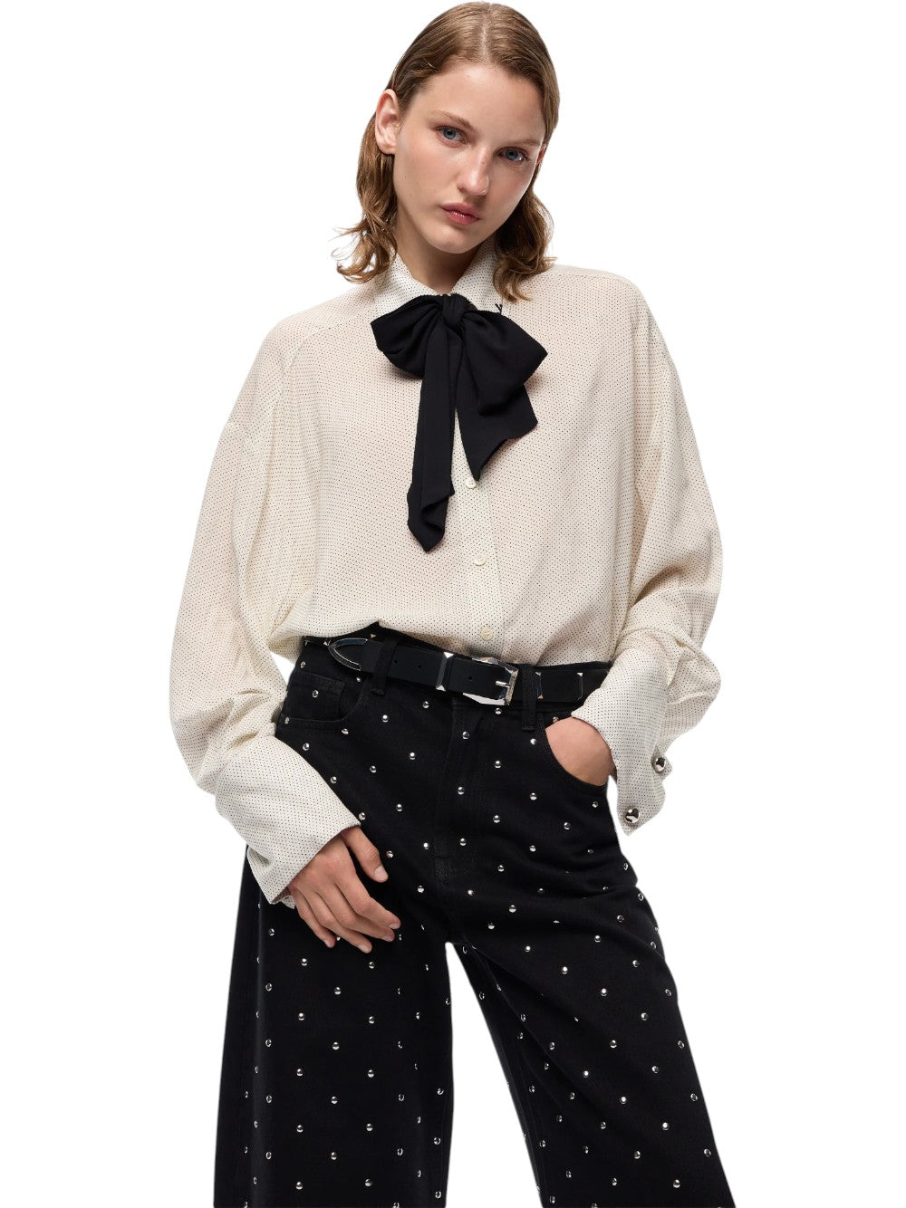 Pinko Camicia Donna COLCHICO  CAMICIA MUSSOLA STAM 107482A3KZ ZZ1