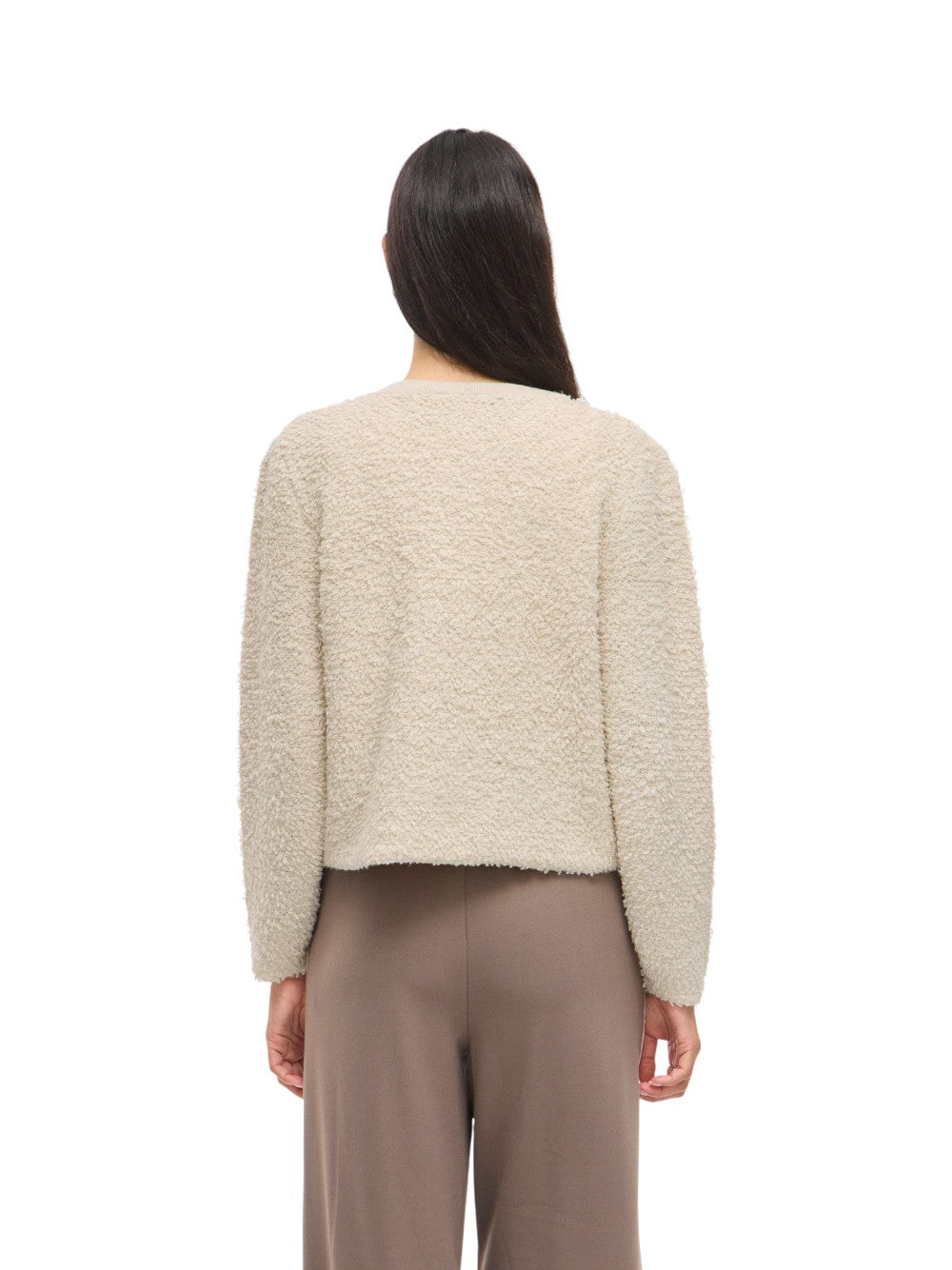 VILA Cardigan Donna VIPAZA O-NECK L/S ZIPPER KNIT CARDIGAN 14109011