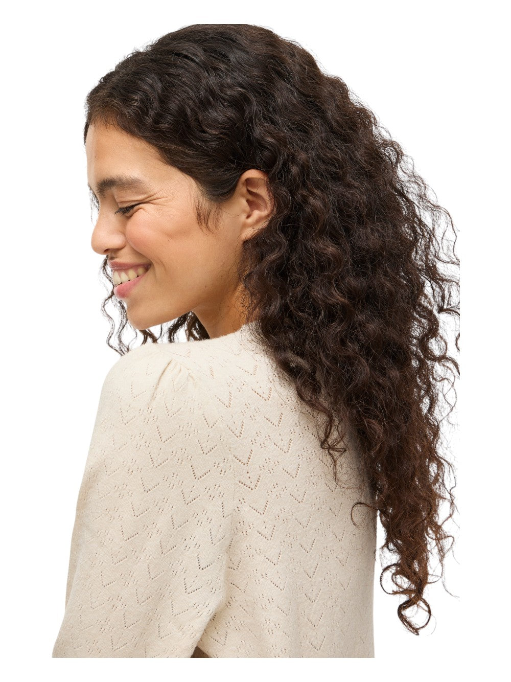 VILA Maglia Donna VIEMI O-NECK L/S KNIT TOP/TES 14109653