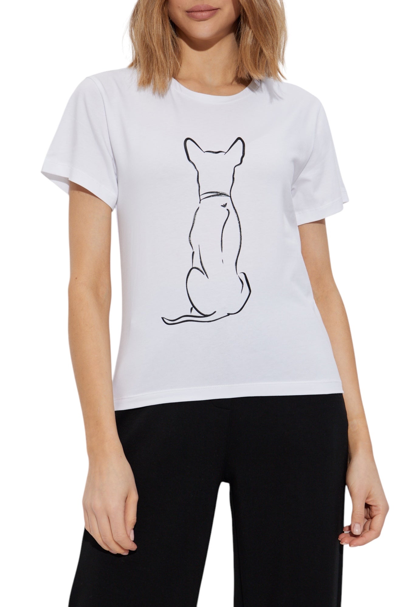 Emporio Armani Women's T-shirt EW000895 AF12571