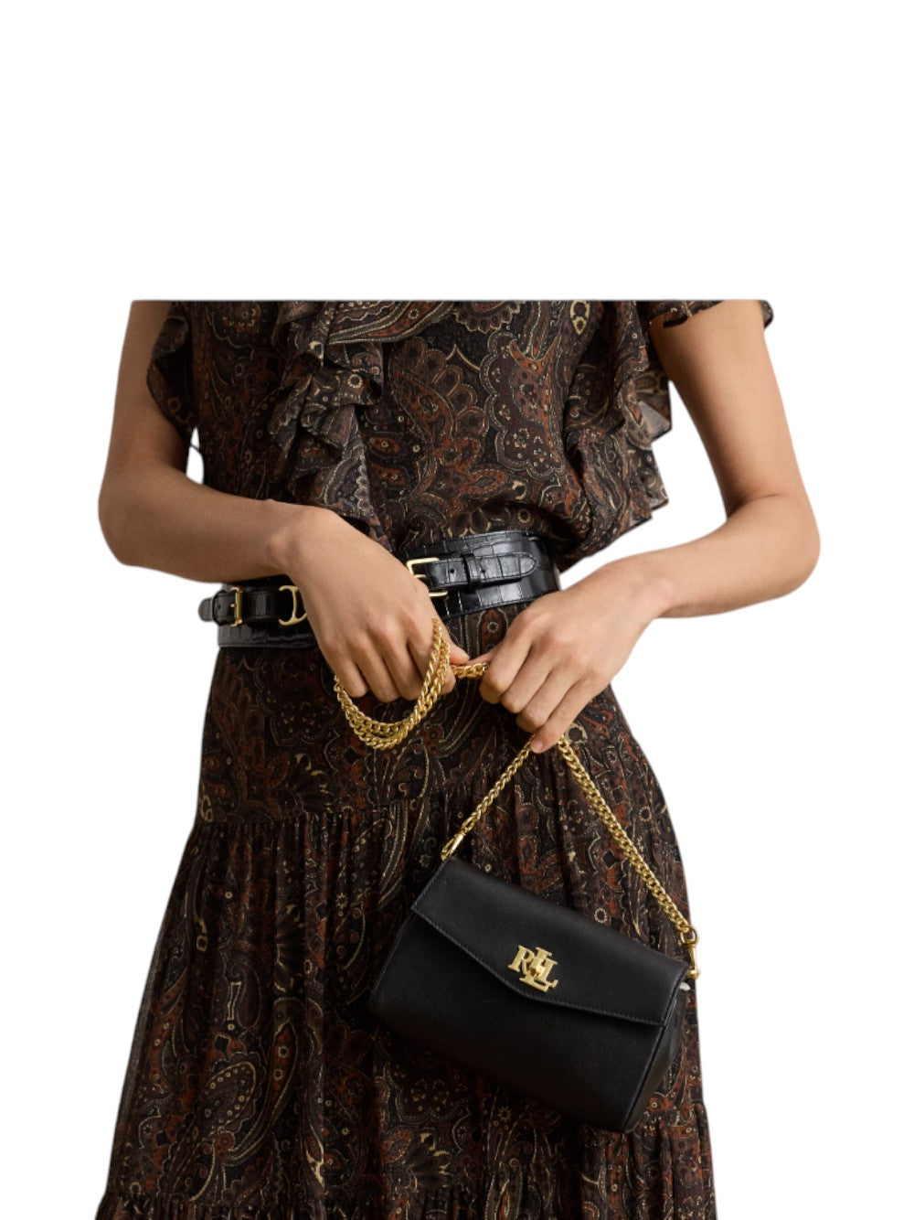 Lauren Ralph Lauren Borsa Donna TRN WRST CRS-WALLET ON A CHAIN-LARGE 432P11743002