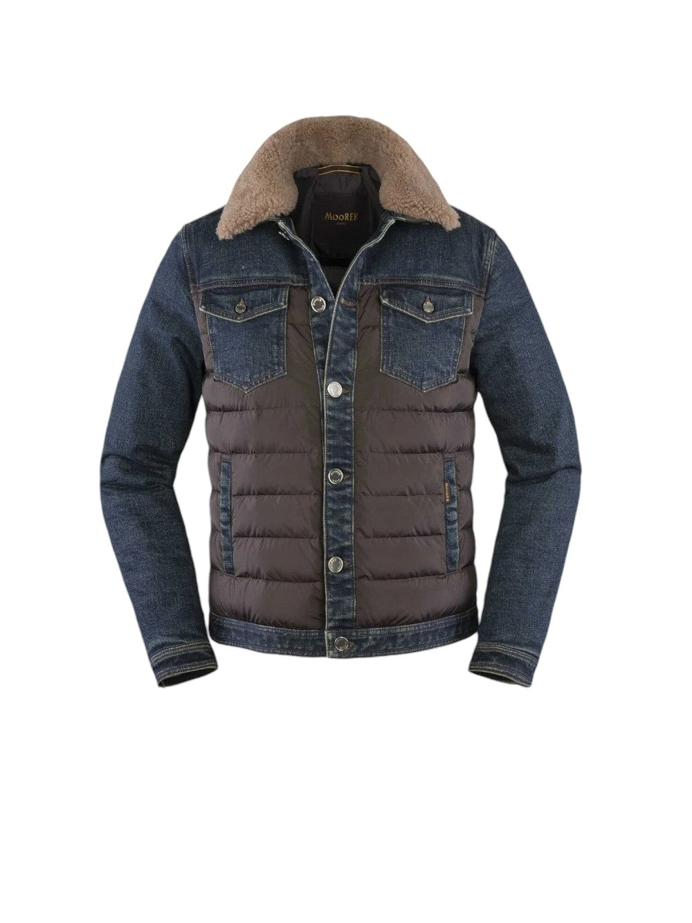 MOORER GIUBBINO Uomo MONDOR-FUR-104S