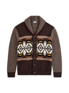 Fay Cardigan Uomo JACQUARD DESERT CODE ARC MMMC1532770YTY0XD9