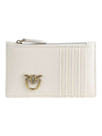 Pinko Portafoglio Donna Airone Cardholder Vitello Seta 100251A0F1Z14Q