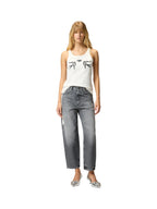 Pinko Jeans Donna ESTELLE EGG MOONLIGHT GRAY DEN 103857A2RY PJ9