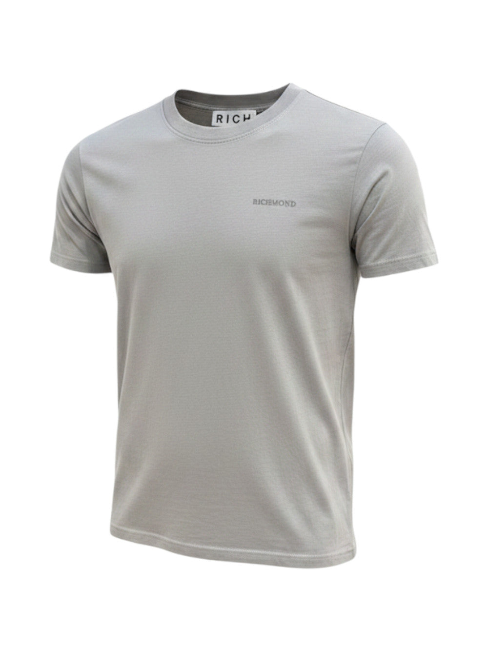 John Richmond T-SHIRT Uomo SORIM UMP26010TS GREY CIRCULAR