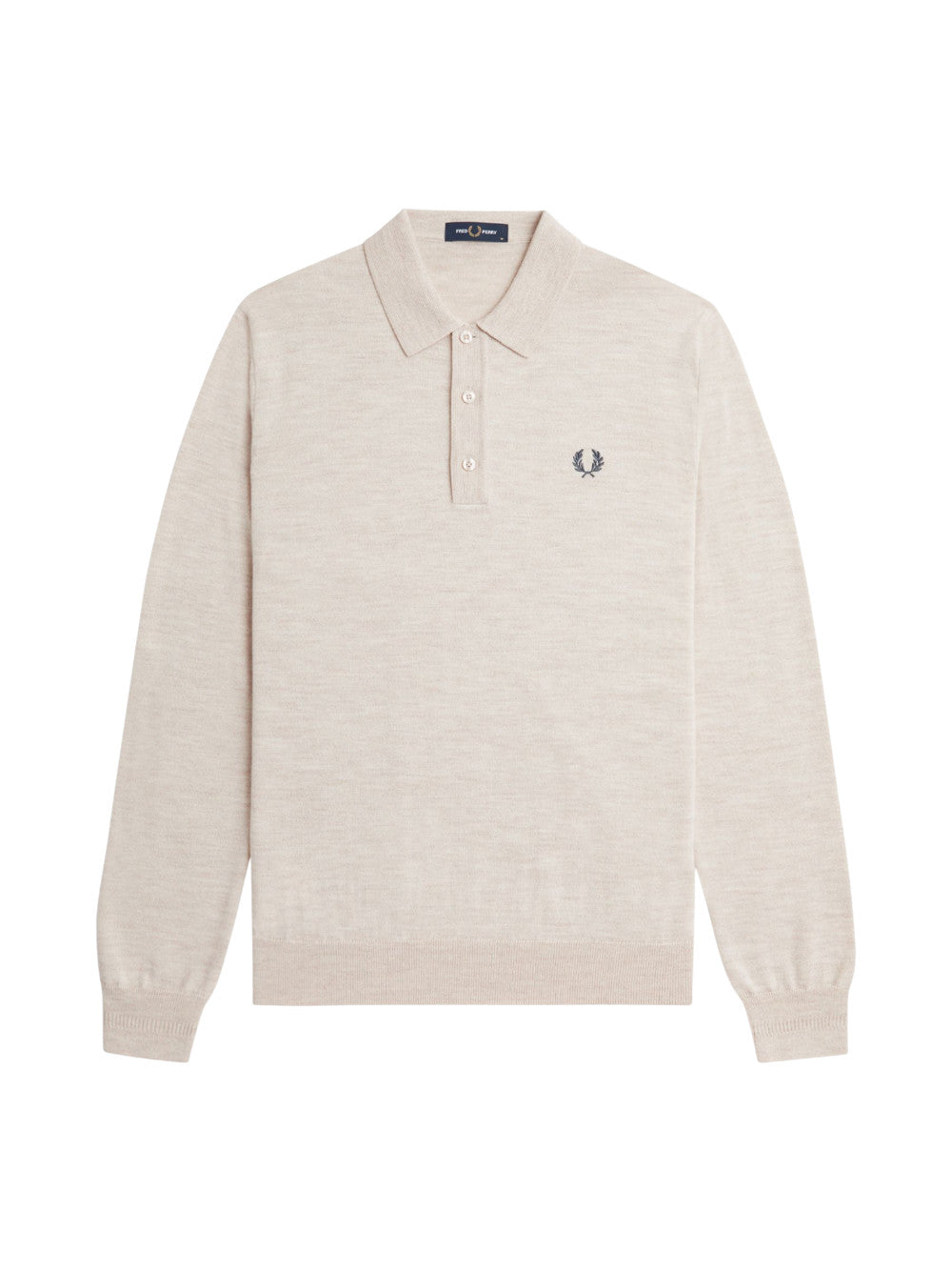 Fred Perry Polo Uomo FP CLASSIC KNITTED SHIRT LS K4535 X23