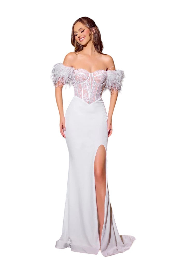 PORTIA&SCARLETT ABITO LUNGO Donna PS24044