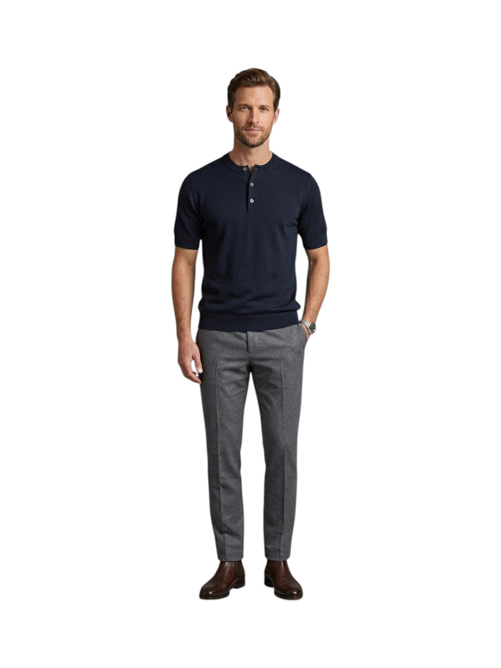 Filippo De Laurentiis T-SHIRT Uomo SERAFINO MC SE1MC_CR14R 990