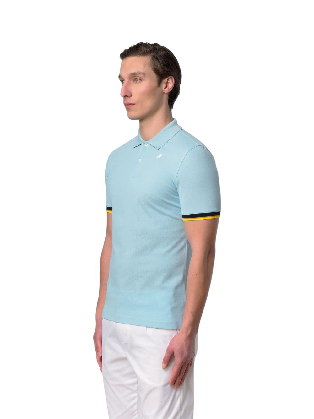K-Way Polo Uomo VINCENT PIQUE K1125BW D40