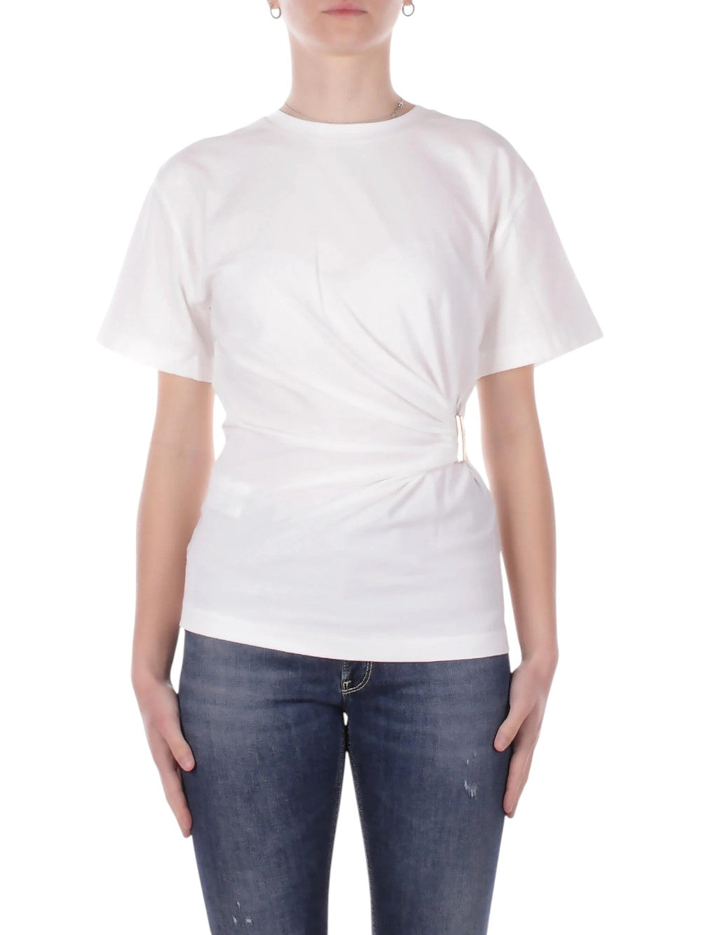 Pinko T-SHIRT Donna MARY MAGLIA JERSEY COTONE STRE 106455A35DZ05