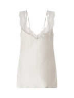 Pinko Top Donna LYDIA TOP TWILL CON PIZZO 106623A385P97