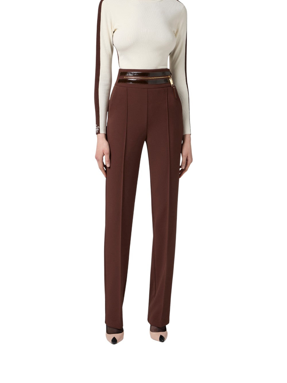 Elisabetta Franchi Pantalone Donna  PA11356E2EA3
