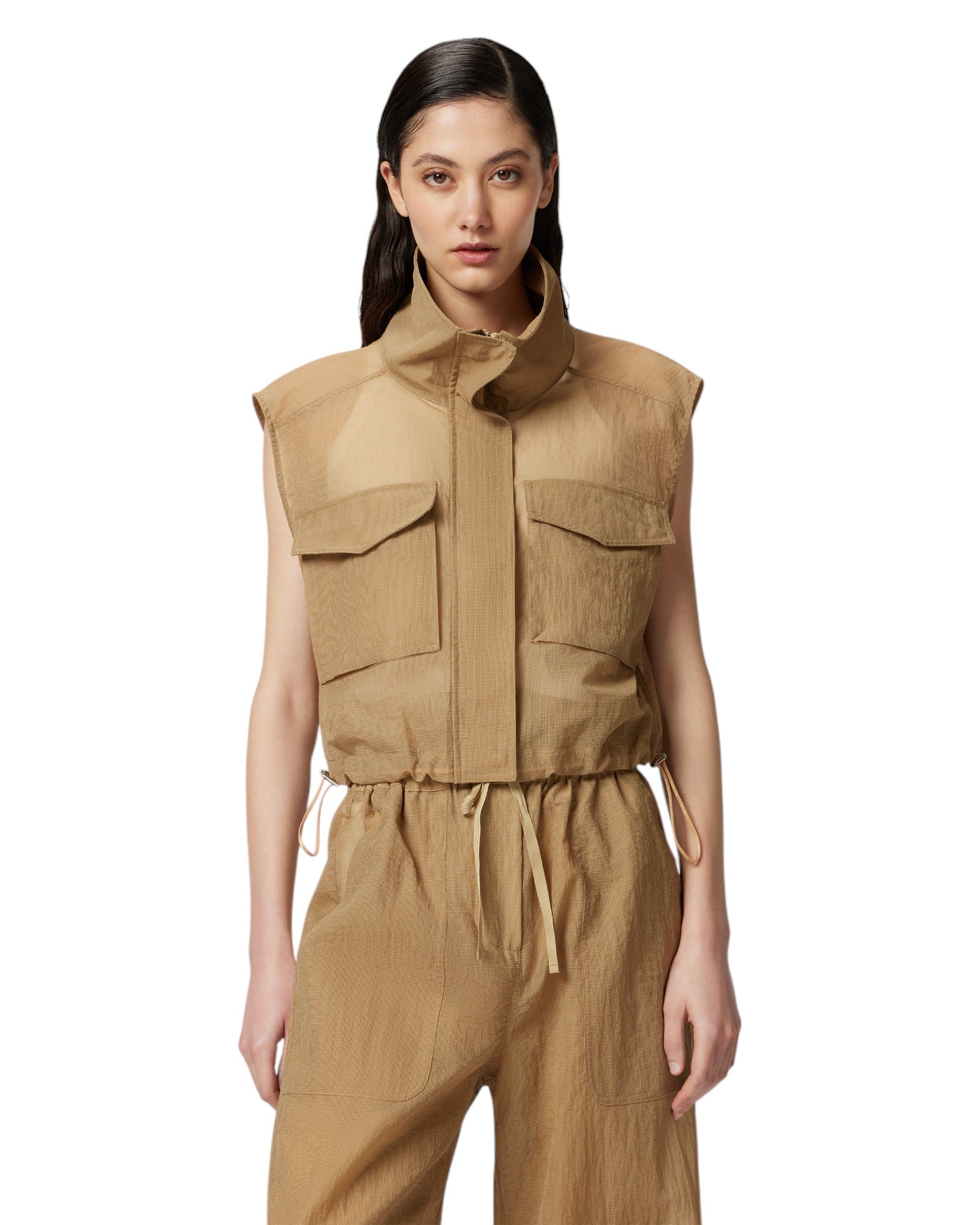 Pinko Women's Vest ACCORDION VEST