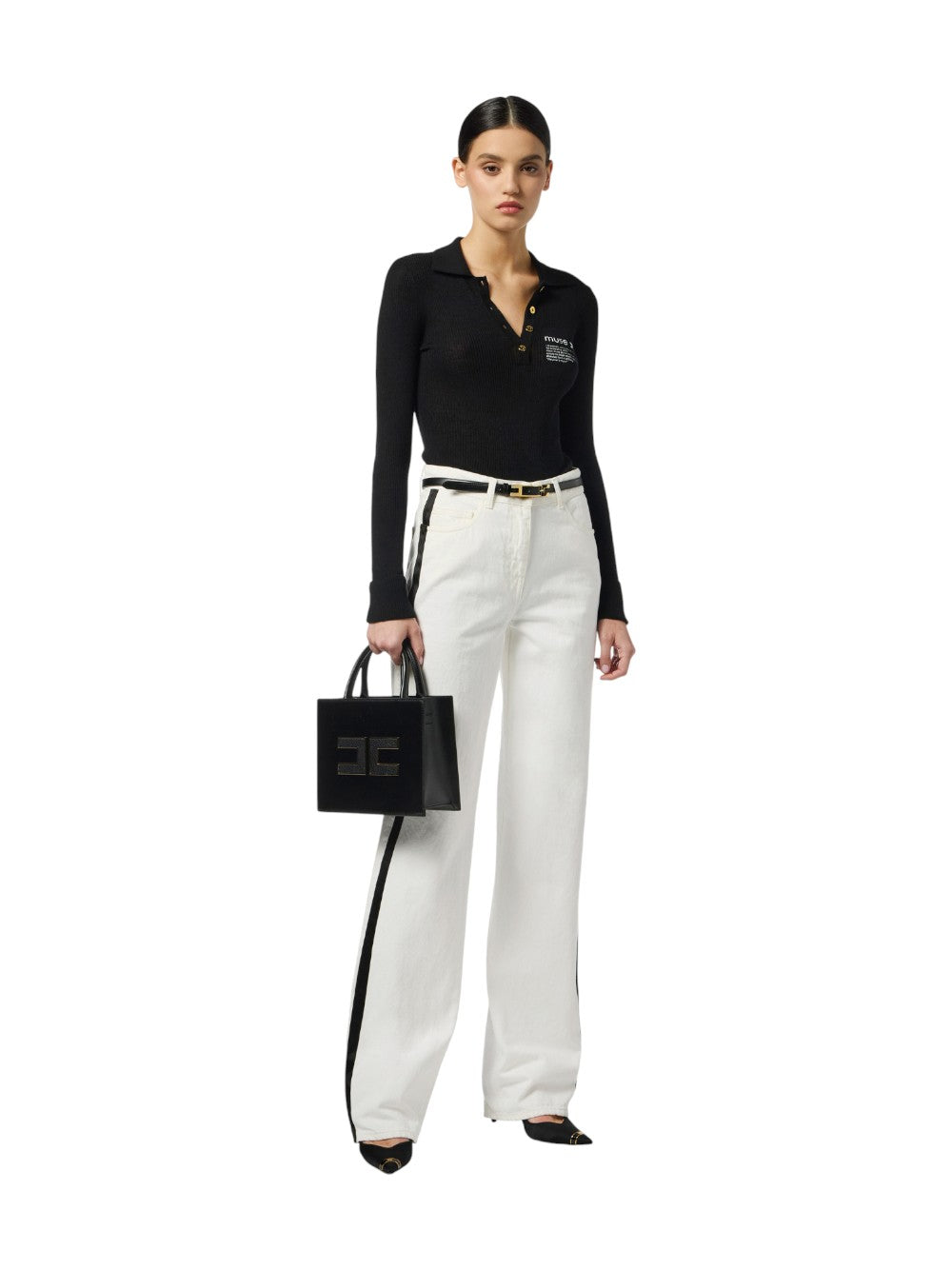 Elisabetta Franchi Pantalone Donna  PJ13I56E2309