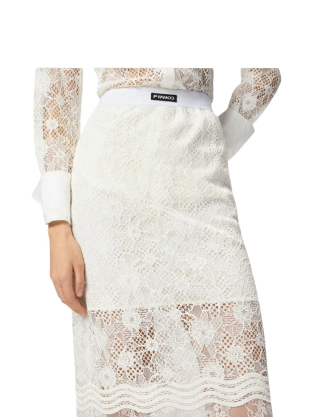 Pinko Gonna Donna HARMONIE GONNA PIZZO REBRODE 106664A381Z05